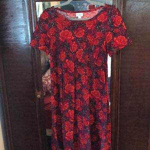 Lularoe Carly roses
